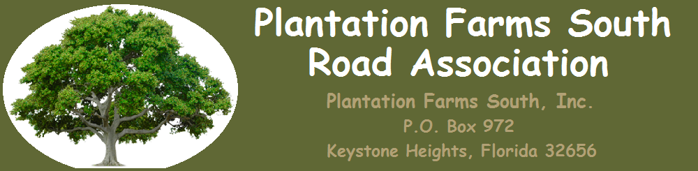 Plantation Farms South Road Association